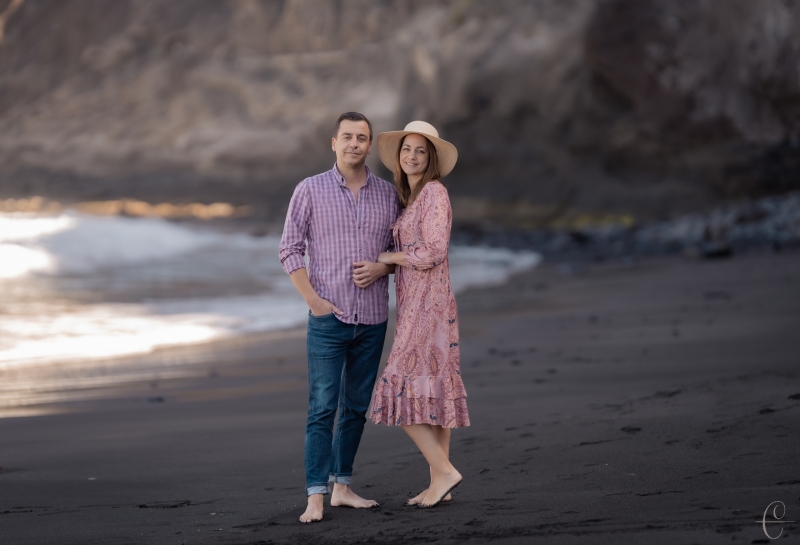 Paar Fotoshoot Strand