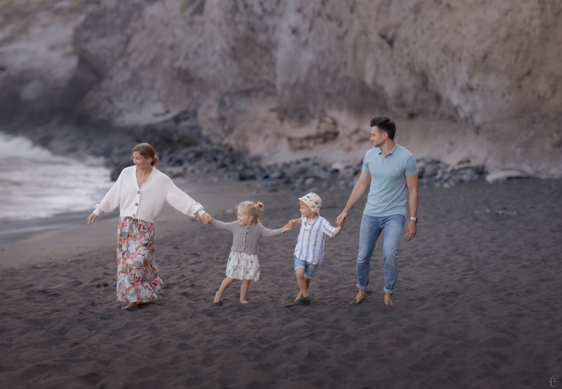 Familie Fotoshoot Strand